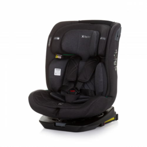CHIPOLINO AUTOSJEDALICA X FACTOR I-SIZE 40-150CM ISOFIX 360 OBSIDIAN STKXF0241OB 