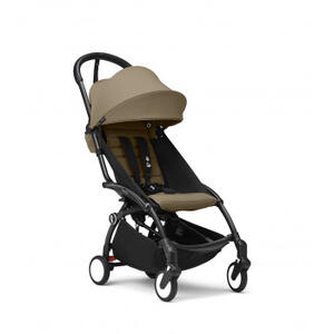 STOKKE YOYO3 SASIJA/KONSTRUKCIJA BLACK I SPORTSKO SJEDISTE 6+ COLOR PACK TOFFEE 