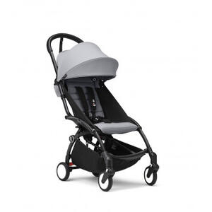 STOKKE YOYO3 SASIJA/KONSTRUKCIJA BLACK I SPORTSKO SJEDISTE 6+ COLOR PACK STONE 