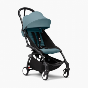 STOKKE YOYO3 SASIJA/KONSTRUKCIJA BLACK I SPORTSKO SJEDISTE 6+ COLOR PACK AQUA 