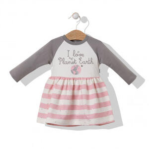 BEBETTO BEBI KOMPLET K3674 PINK 12-18M/86CM 