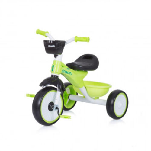 CHIPOLINO TRICIKL SPORTY GREEN TRKSP0222GR 