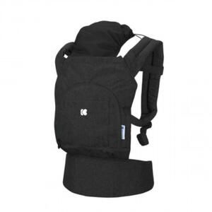 KIKKA BOO NOSILJKA HOODY BLACK 31108010047 