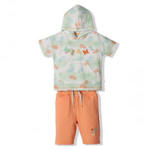 BEBETTO BEBI KOMPLET K3906 ORANGE 1Y/80CM 