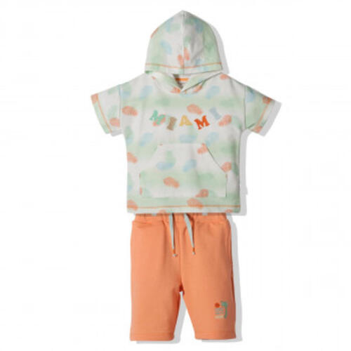 BEBETTO BEBI KOMPLET K3906 ORANGE 1Y/80CM 