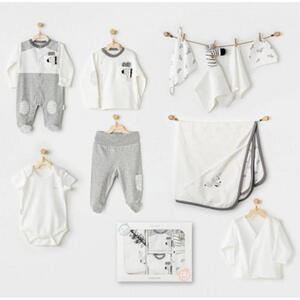 ANDYWAWA BEBI SET ZA IZNOSENJE AC24181 ZEBRA 10 DIJELOVA 