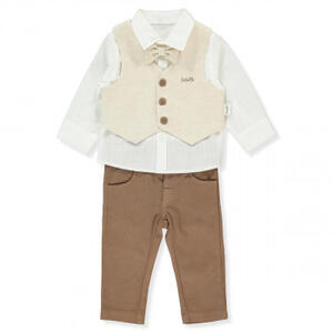 BEBETTO BEBI KOMPLET K4409 BROWN 24-36M/98CM 
