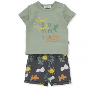 BEBETTO BEBI KOMPLET K4298 GREEN 12-18M/86CM 