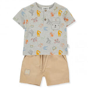 BEBETTO BEBI KOMPLET K4426 BEIGE 12-18M/86CM 
