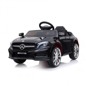 CHIPOLINO AUTO NA AKUMULATOR MERCEDES BENZ GLA45 AMG BLACK EVA WHEELS, LEATHER ELKMBGLA21B 