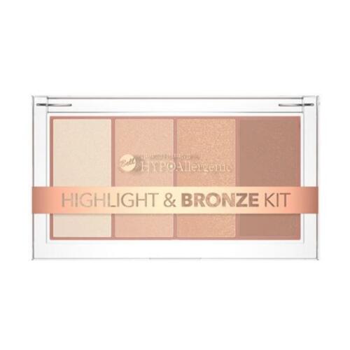 HYPOAllergenic Highlighter i bronzer set za lice 4u1