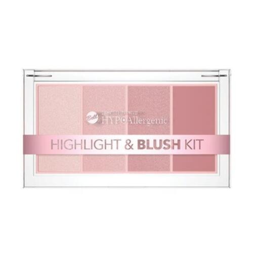 HYPOAllergenic Highlighter i rumenilo set za lice 4u1