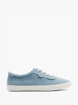 TOM TAILOR Plitke cipele Plava