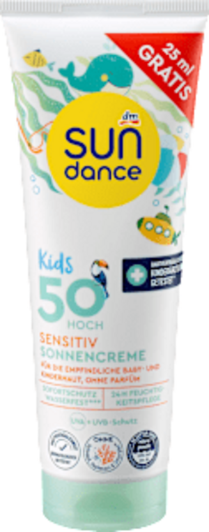Kids sensitiv krema za sunčanje SPF 50, 125 ml