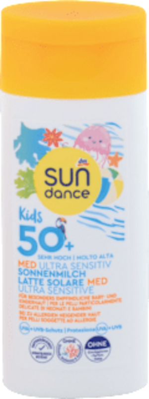 Kids Med Ultra Sensitiv mlijeko za sunčanje za..., 50 ml