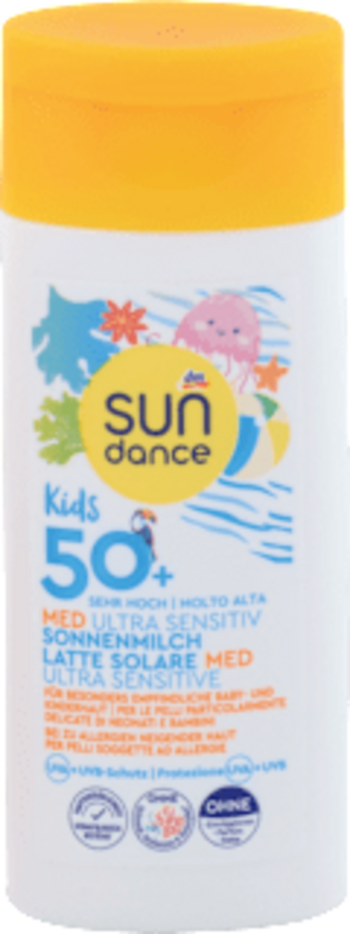 Kids Med Ultra Sensitiv mlijeko za sunčanje za..., 50 ml