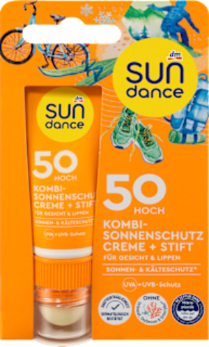 Krema za zaštitu od sunca za lice i usne, SPF 50, 1 kom.