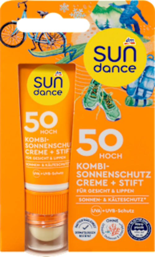 Krema za zaštitu od sunca za lice i usne, SPF 50, 1 kom.