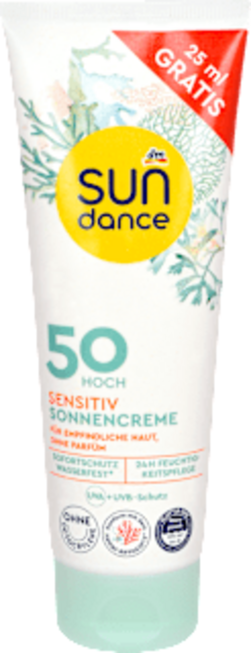 Sensitiv krema za sunčanje, SPF 50, 125 ml